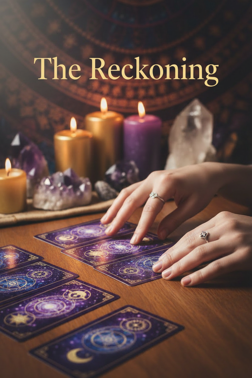 The Reckoning - Hands placing tarot cards